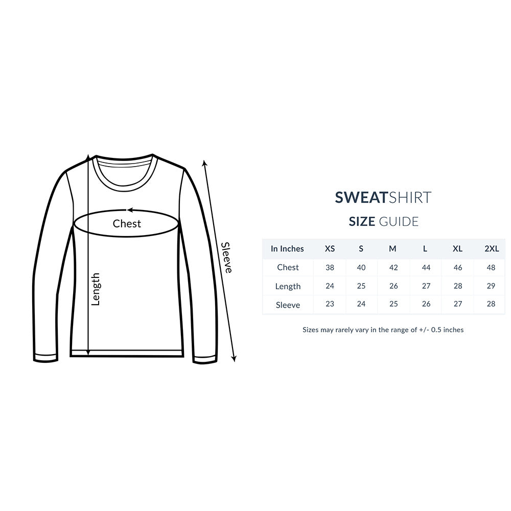 Men's sweatshirt- Color splash