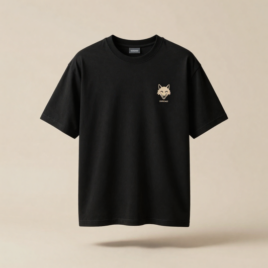 Comfease Wild Spirit Wolf Oversized T-Shirt