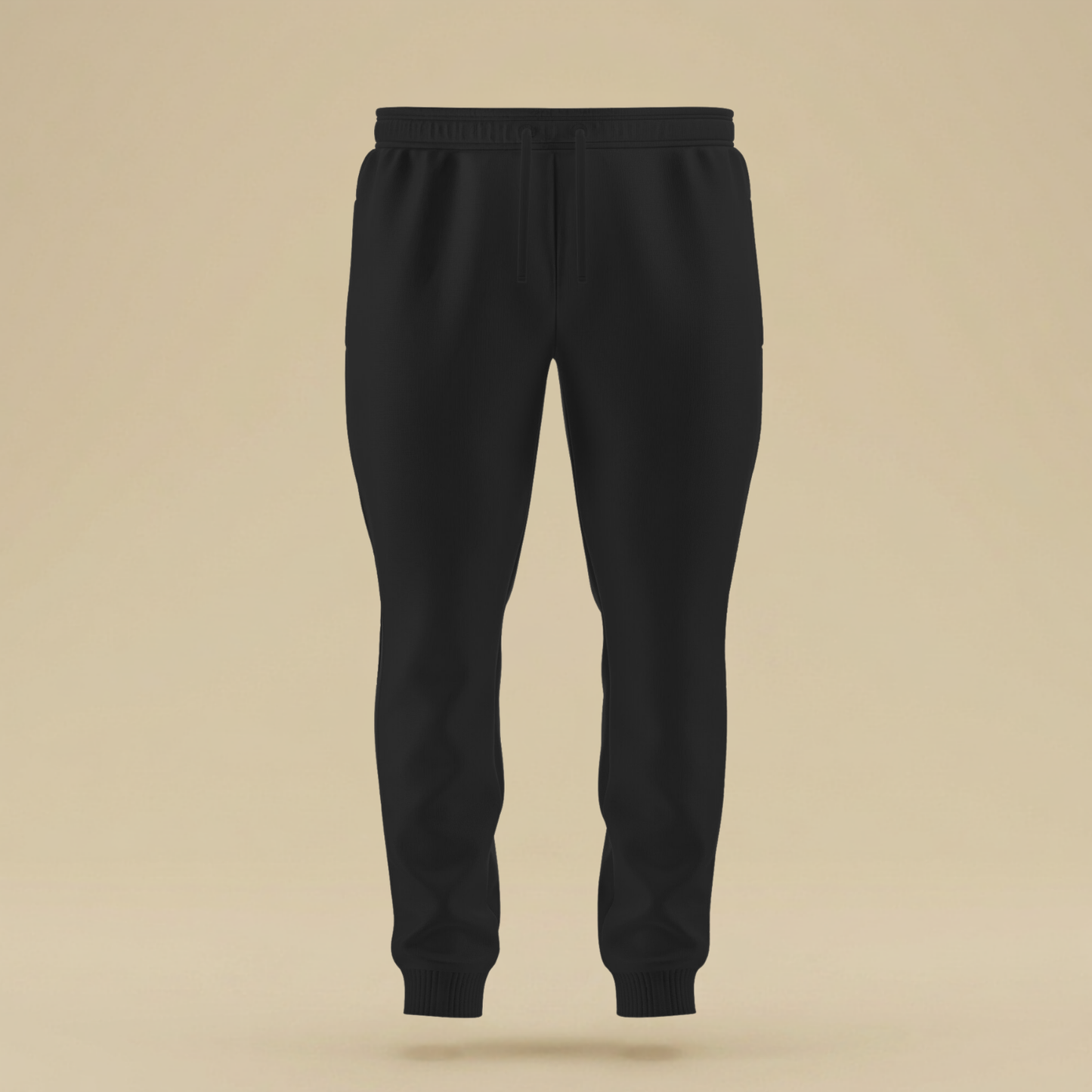Comfease Wild Spirit Unisex Cotton Joggers – Black
