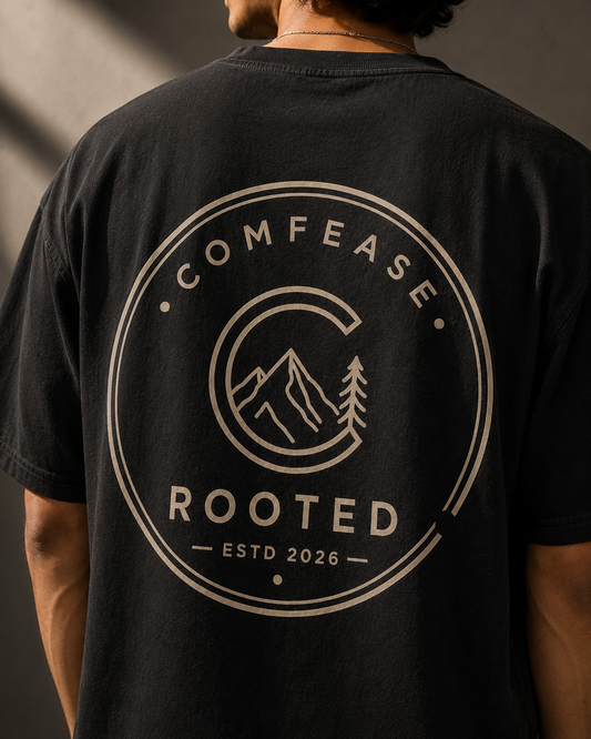 EMBLEM | ROOTED Premium Oversized T-Shirt