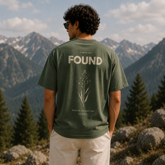 FOUND | ROOTED Premium Oversized T-Shirt