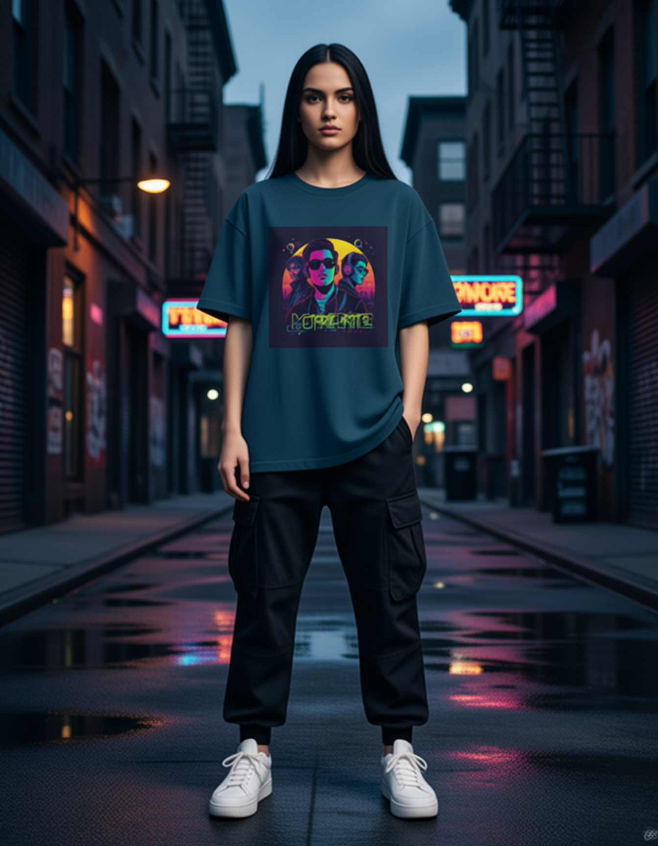 men's k pop tee