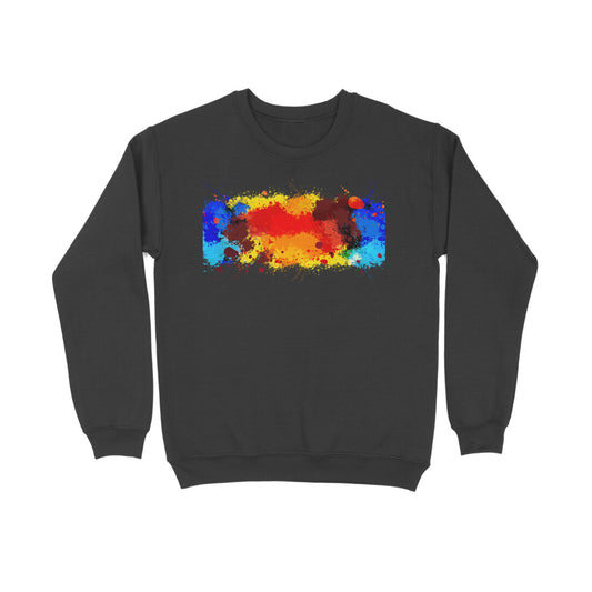 Men's sweatshirt- Color splash