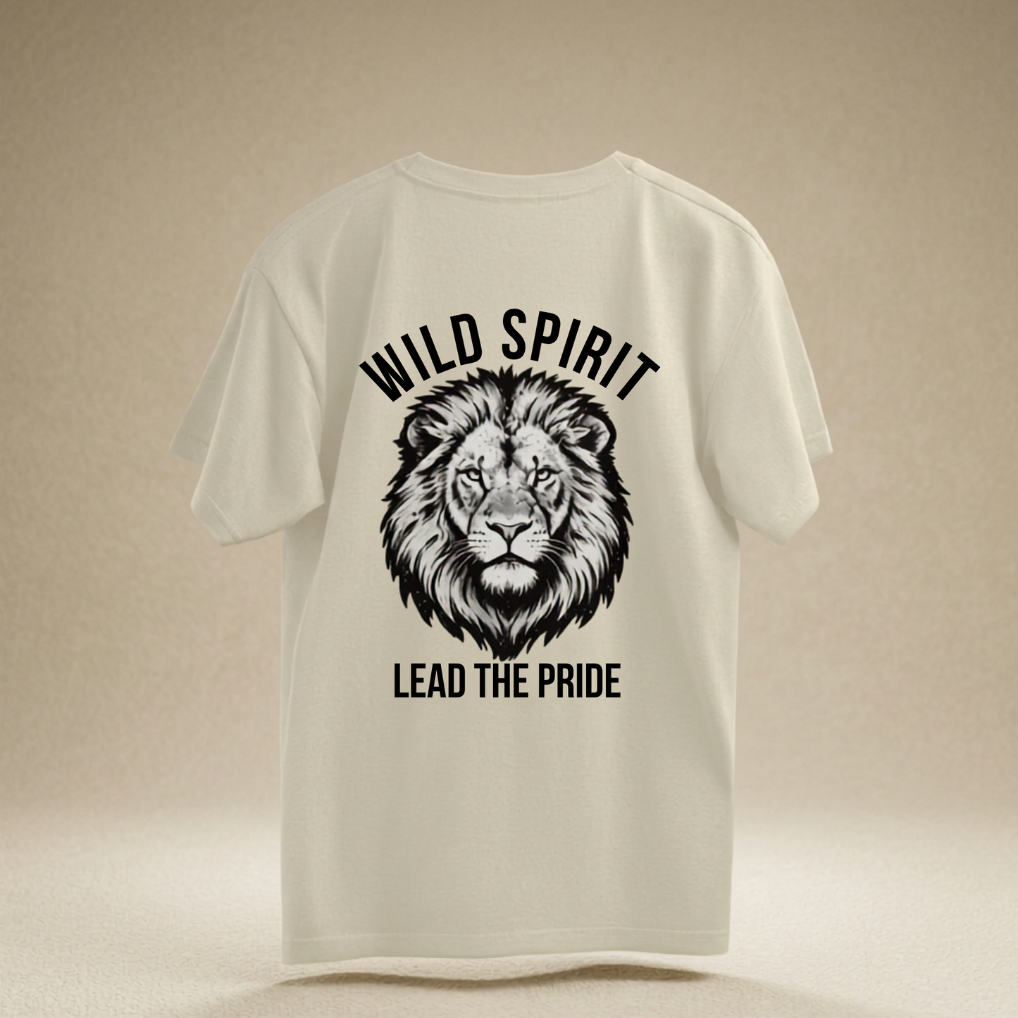Comfease Wild Spirit Lion Oversized T-Shirt