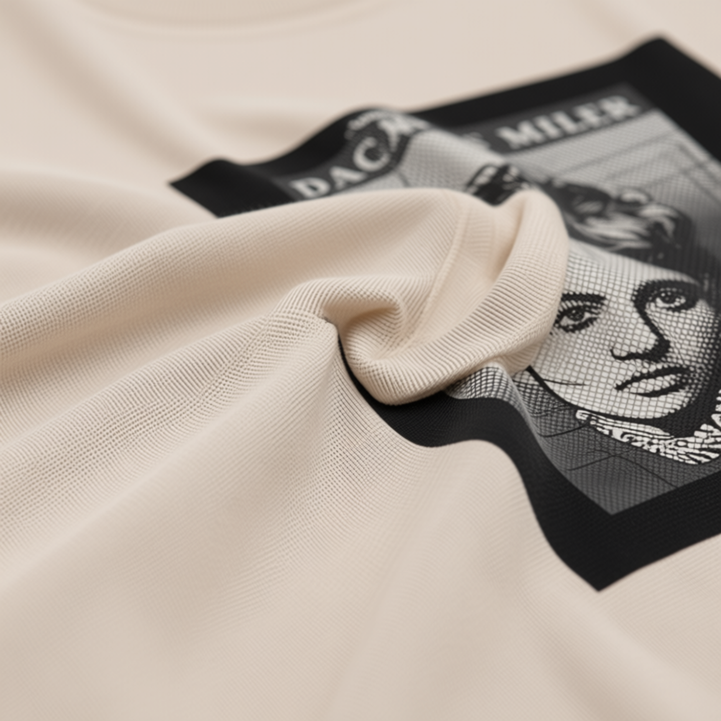 premium oversized portrait tee