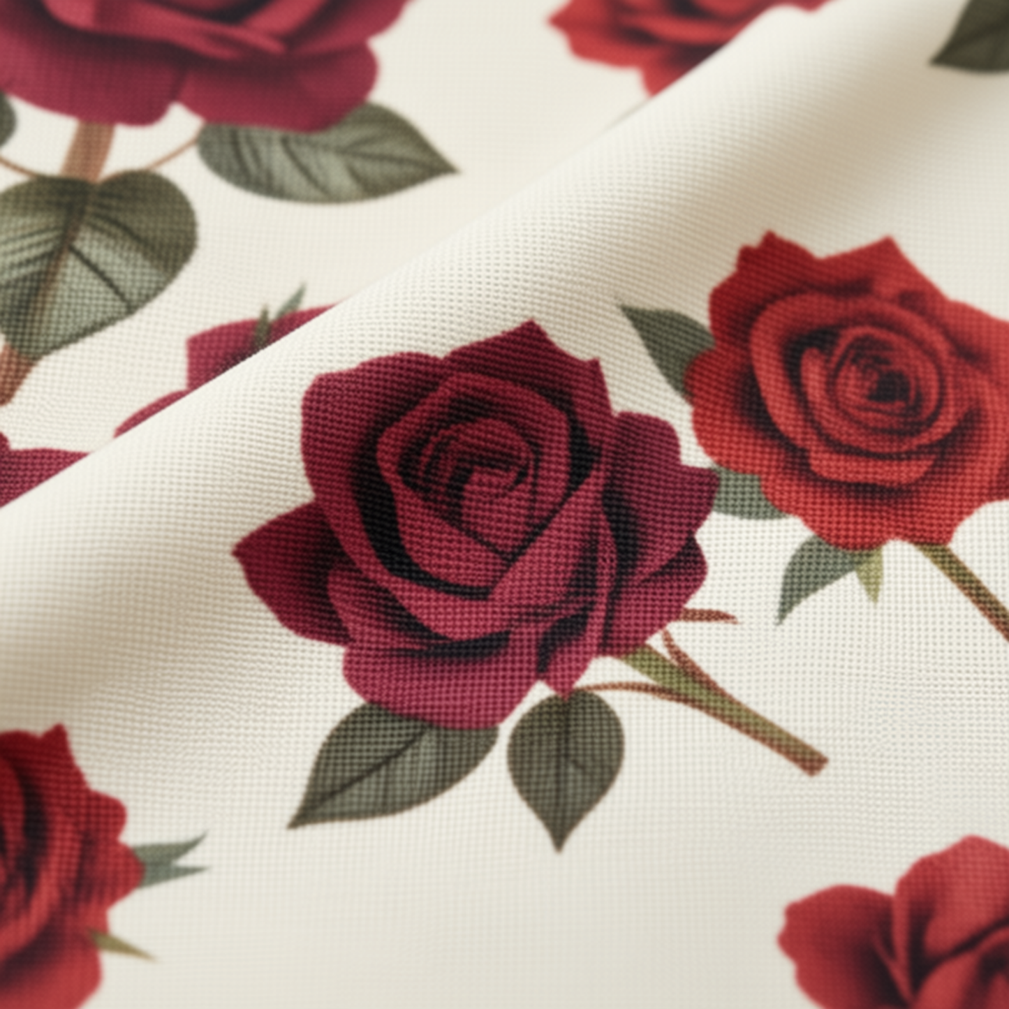 Rose AOP A line Dress