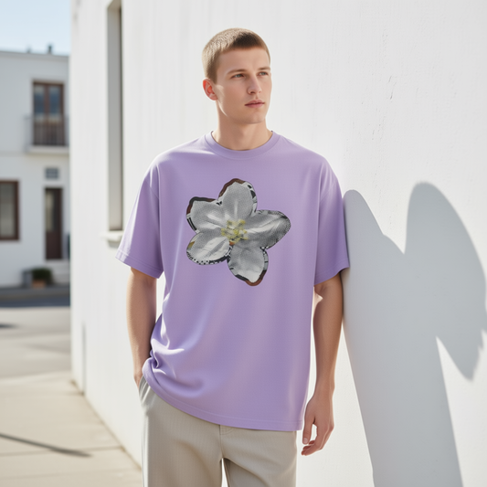 oversized art tee