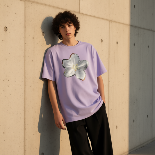 oversized art tee