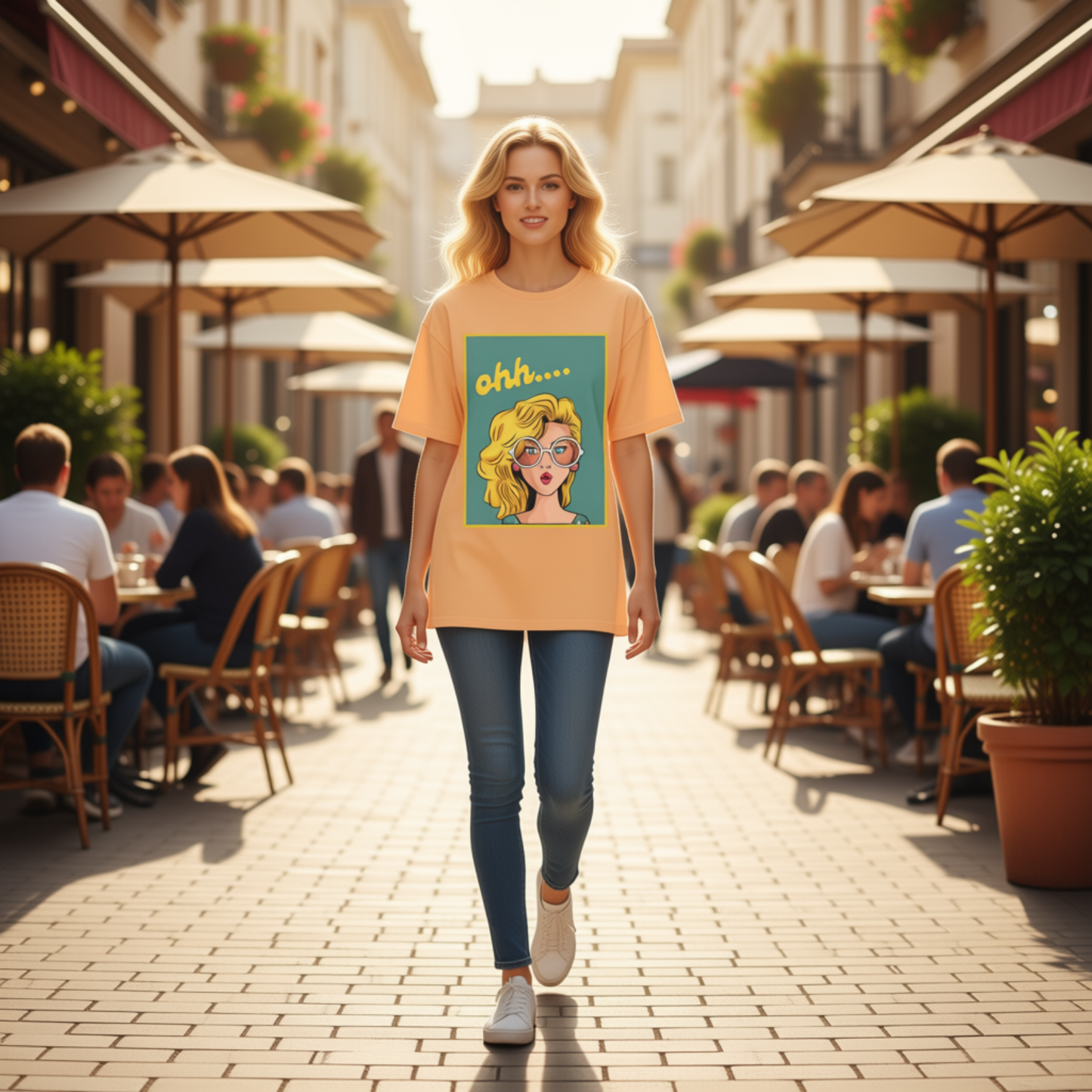women's oh tee
