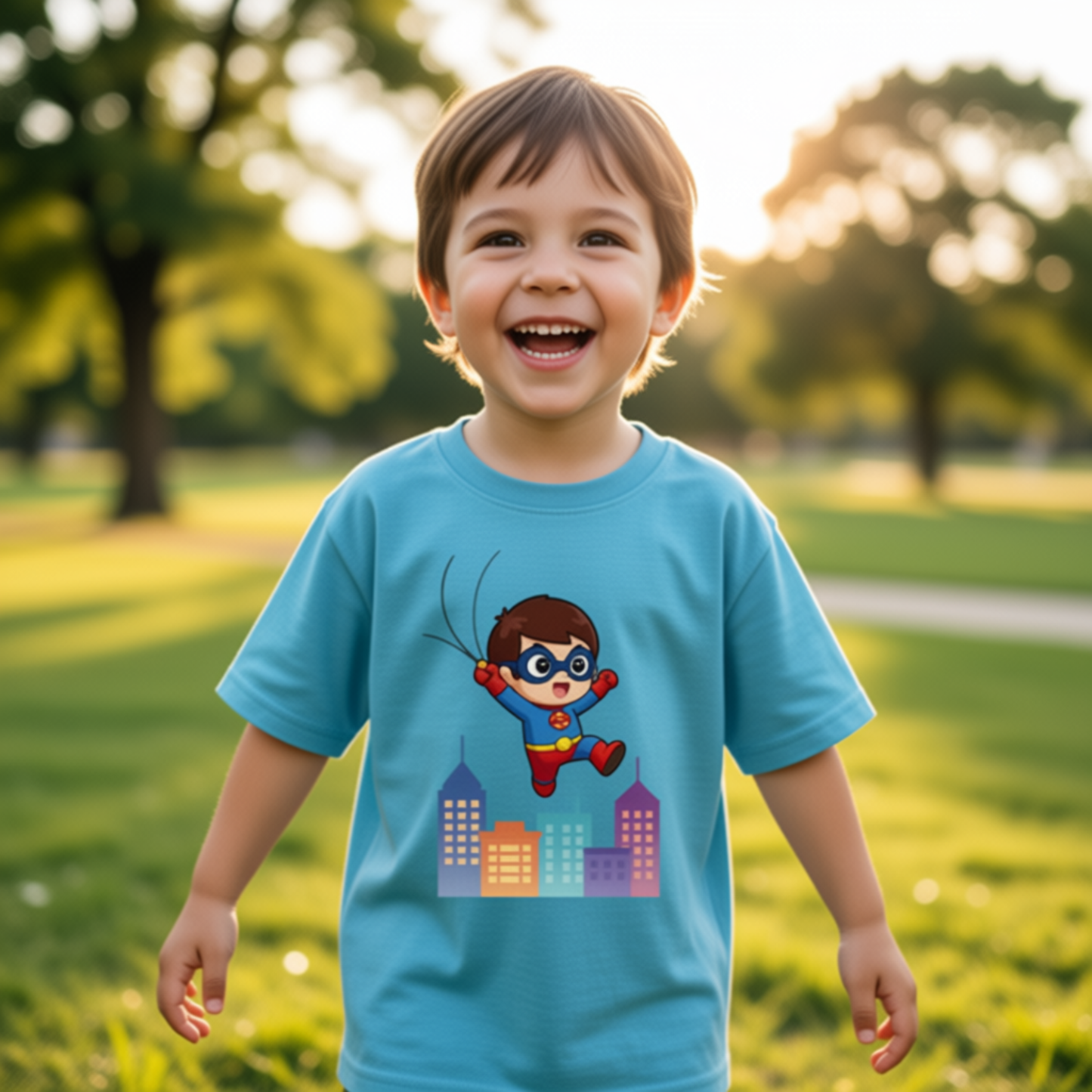 Boy's Crew Neck T-Shirt