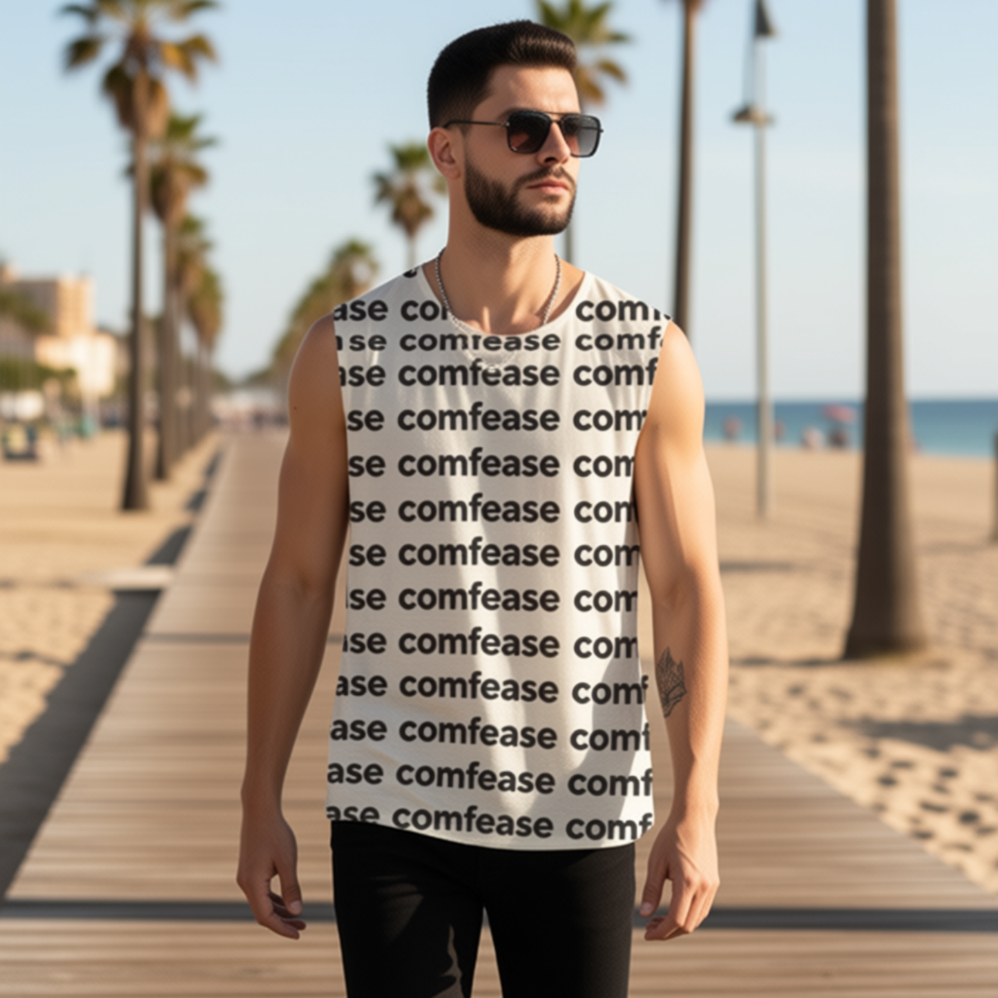 Men's AOP Sleeveless Tee