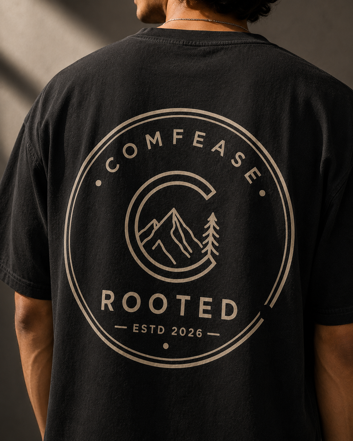 EMBLEM | ROOTED Premium Oversized T-Shirt