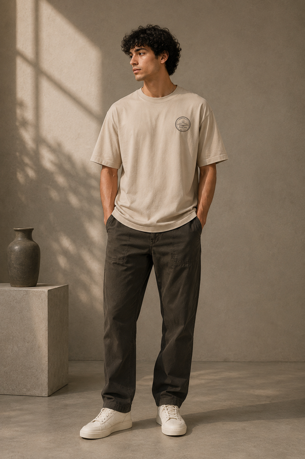 MOUNTAIN | ROOTED Premium Oversized T-Shirt