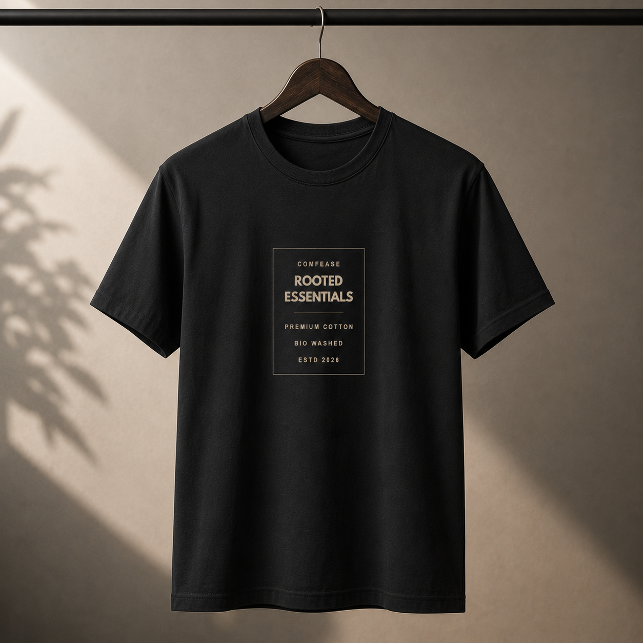 ROOTED FRAME | Essential Regular T-Shirt