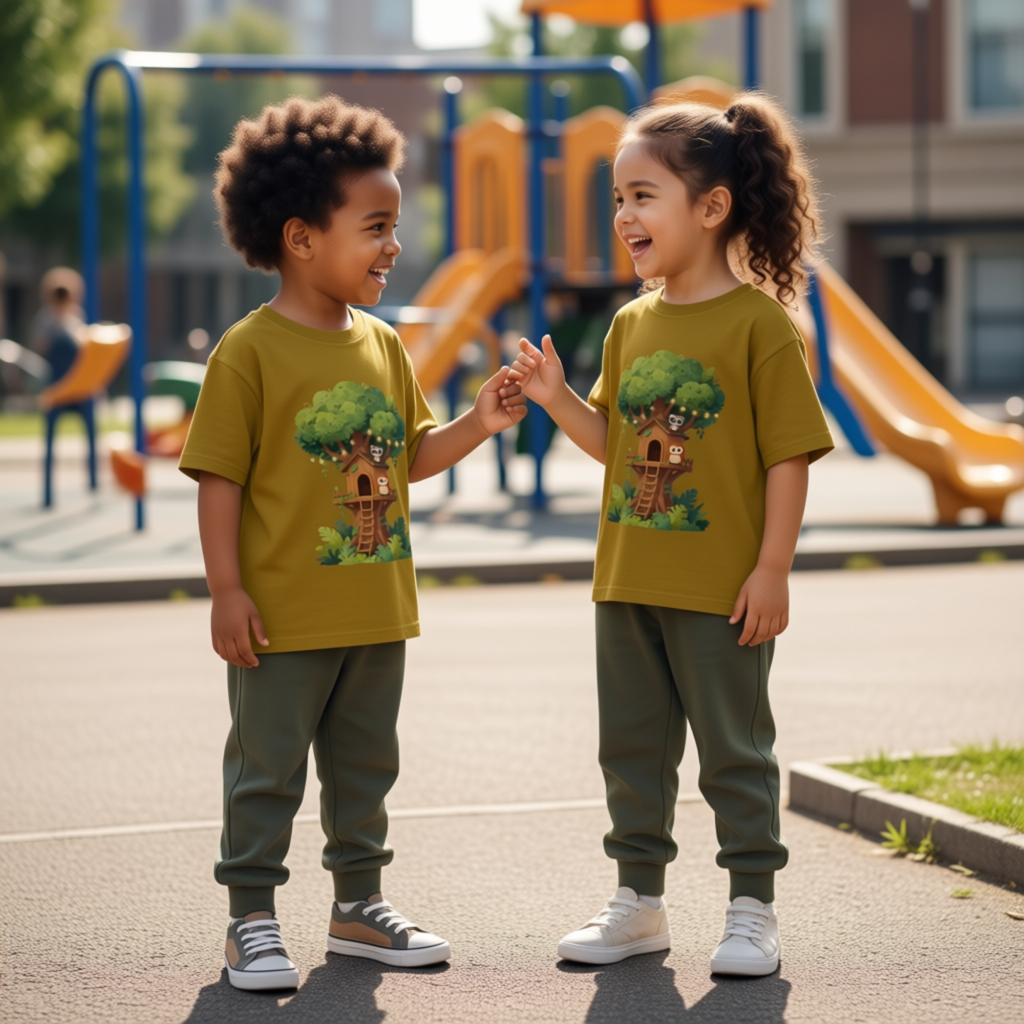 Boy's Crew Neck T-Shirt