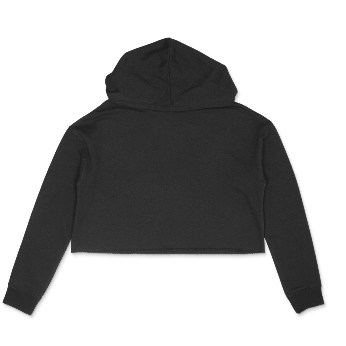 Crop hoodie- funny monster