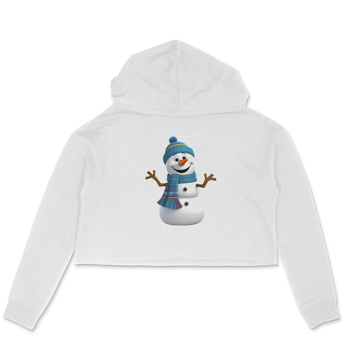 Crop hood- snowman