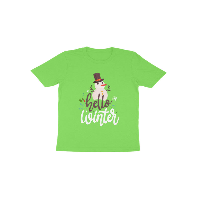 Toddler- hello winter