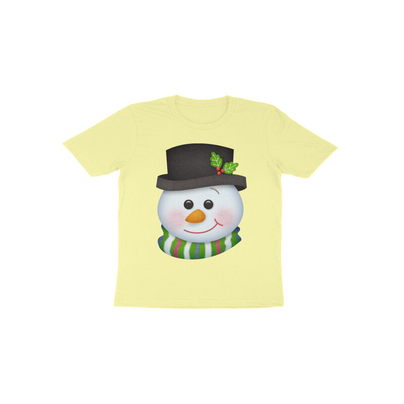 toddler- snowman face
