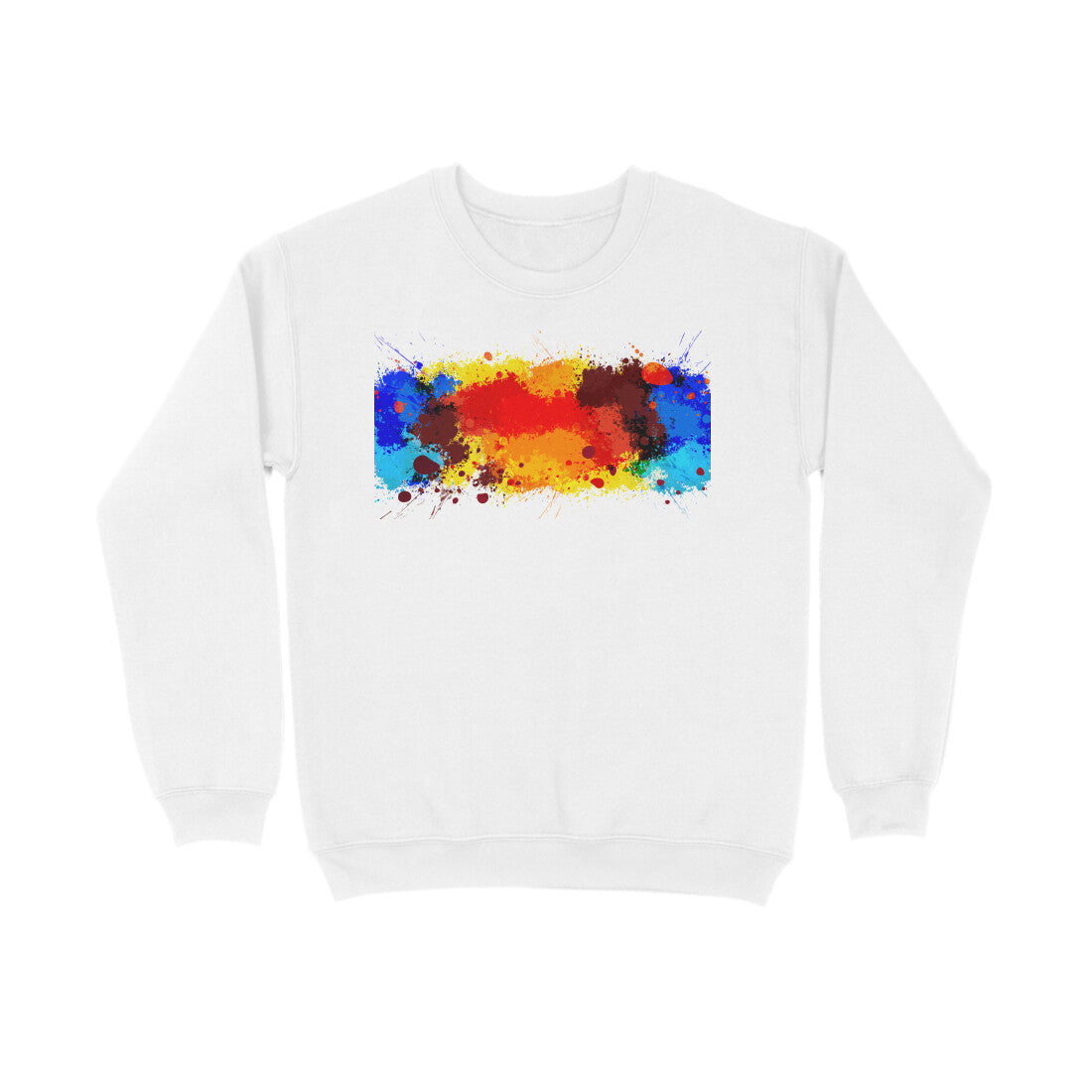 Men's sweatshirt- Color splash