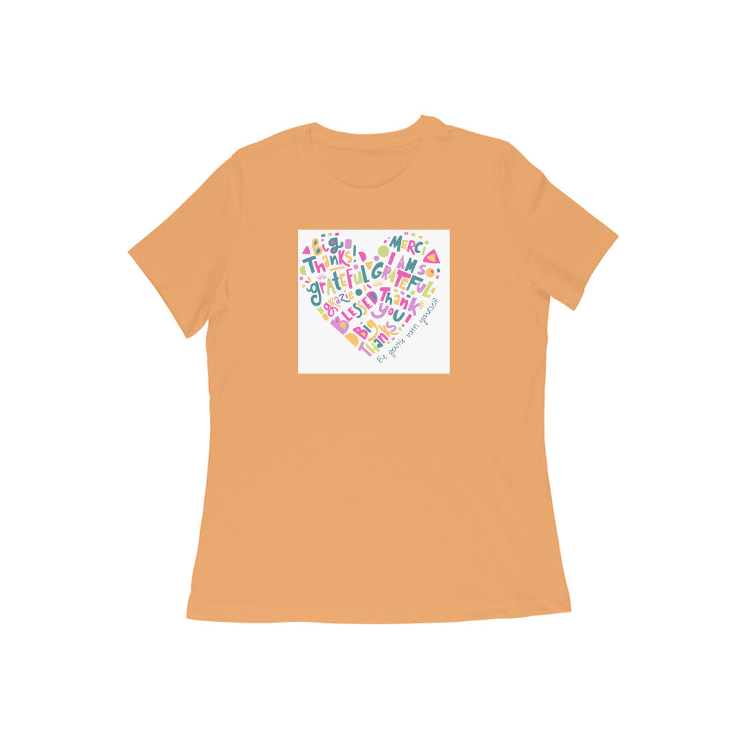 women tee- gentle heart