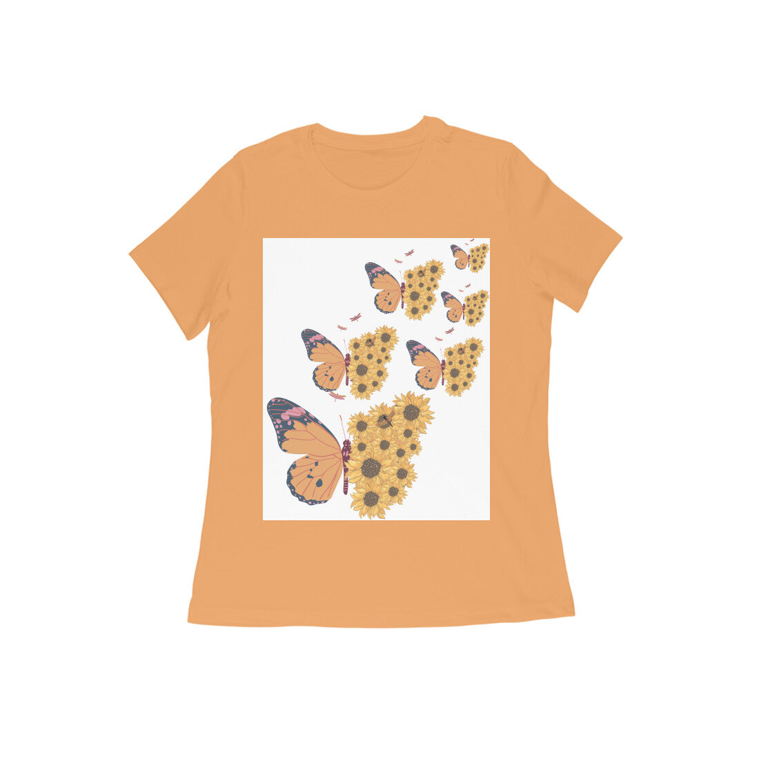 women;s tee- butterfly