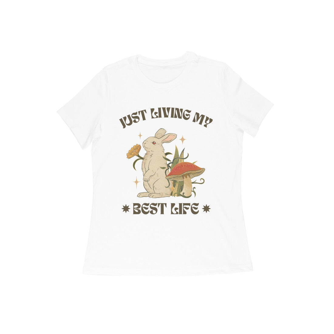 women's tee- best life