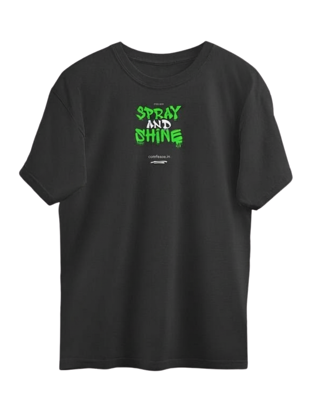 Comfease Oversized Neon Spray T-shirt