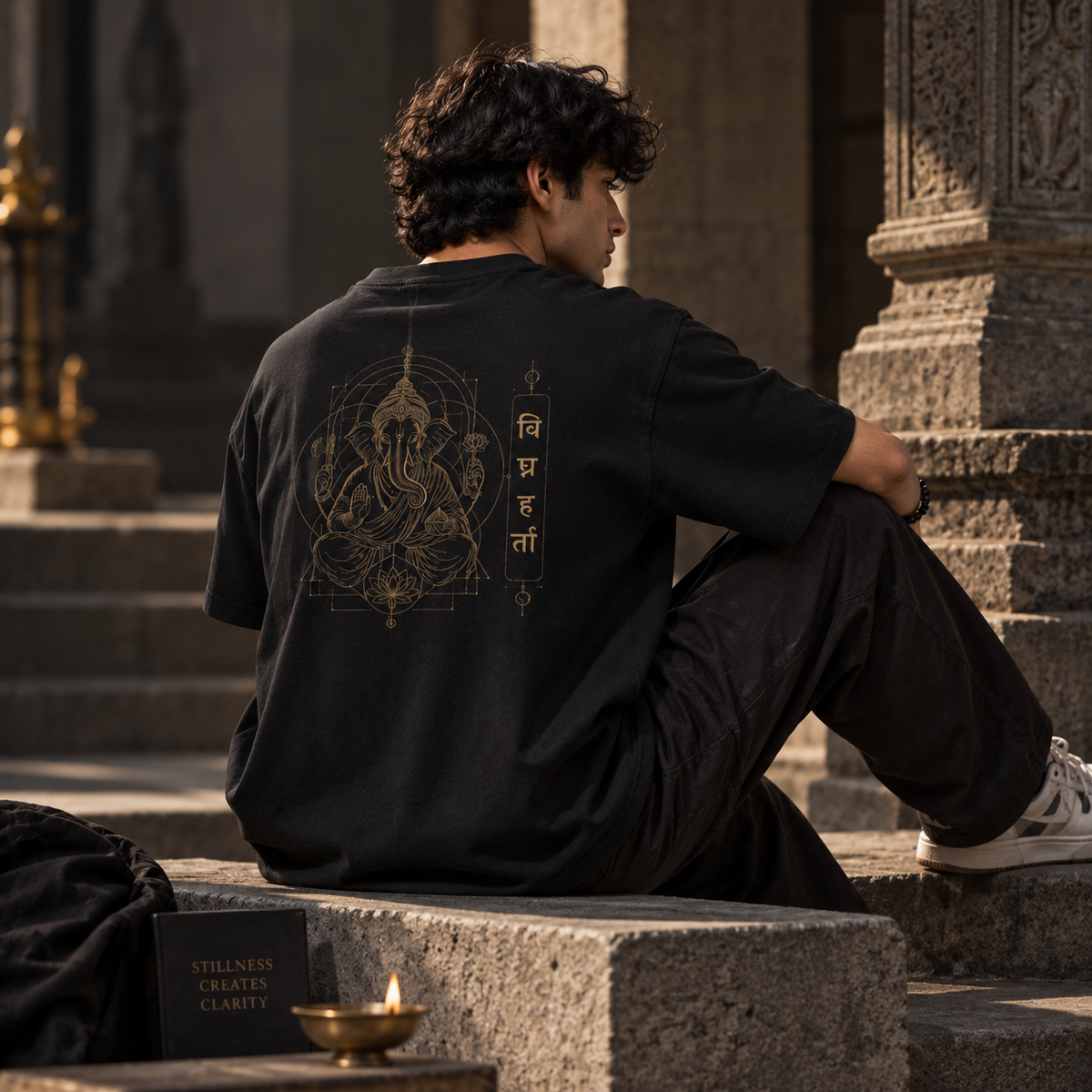 VIGHNAHARTA | Oversized T-Shirt | COMFEASE